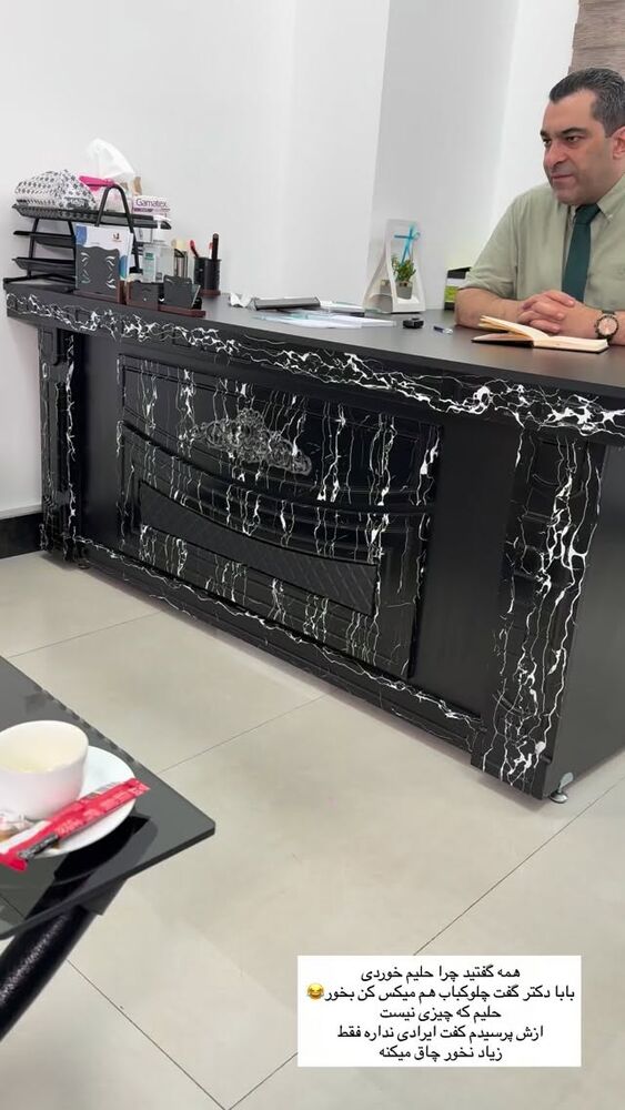  جدید ترین استوری اینستاگرام مهتاب گلی