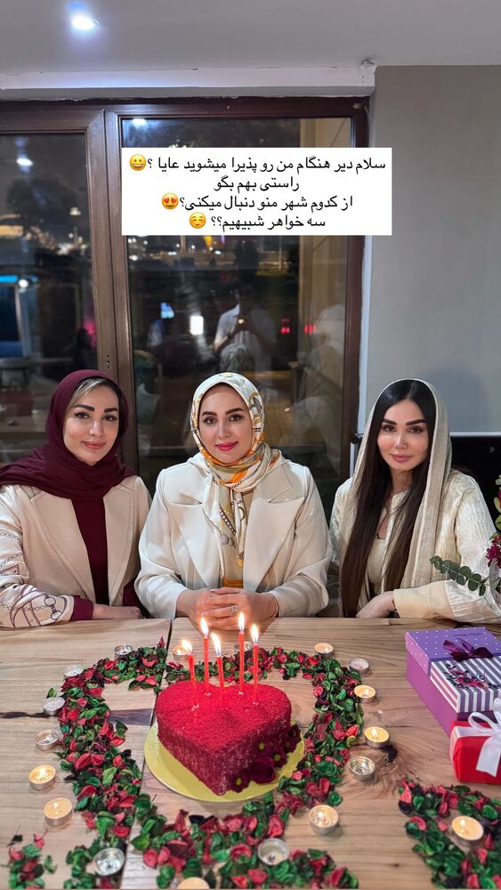  جدید ترین استوری اینستاگرام مهتاب گلی