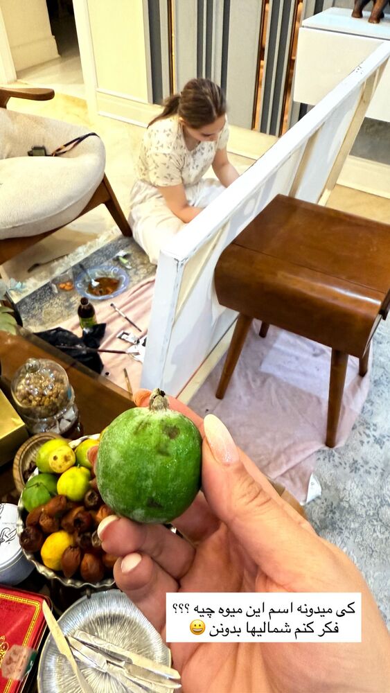  جدید ترین استوری اینستاگرام مهتاب گلی