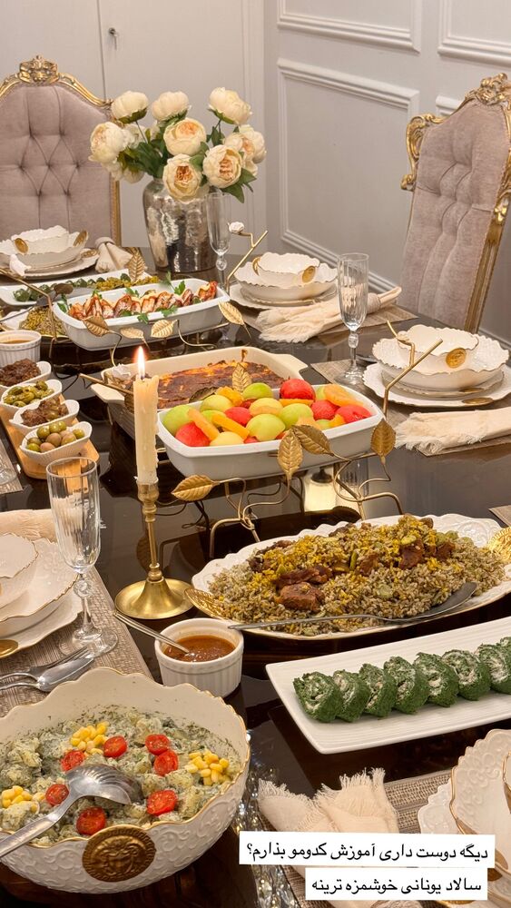  جدید ترین استوری اینستاگرام مهتاب گلی