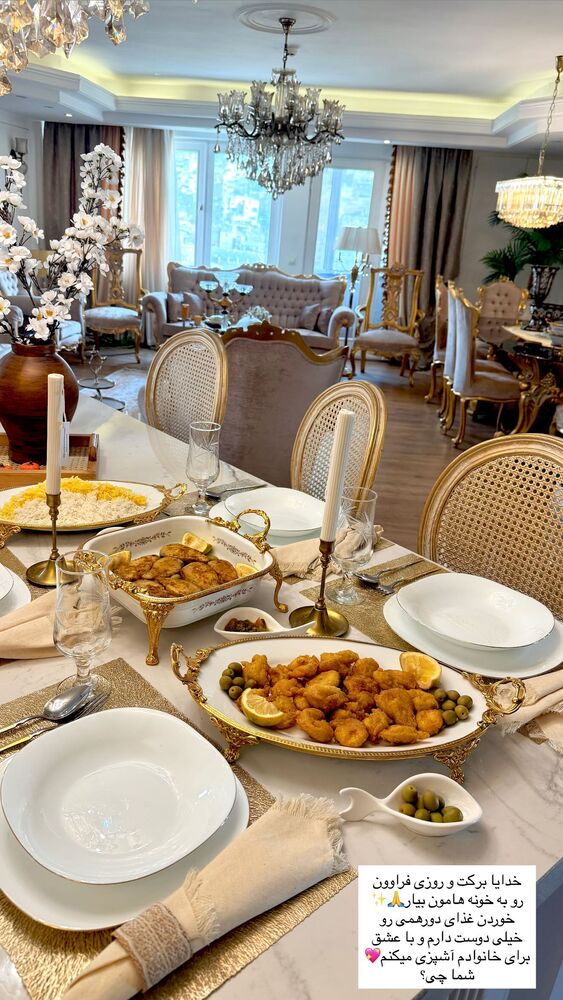  جدید ترین استوری اینستاگرام مهتاب گلی