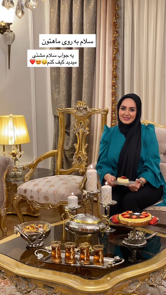  جدید ترین استوری اینستاگرام مهتاب گلی