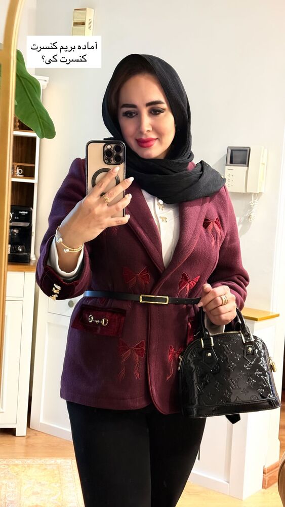  جدید ترین استوری اینستاگرام مهتاب گلی