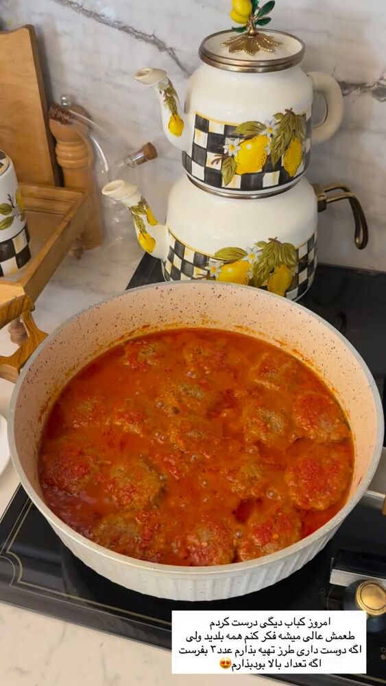  جدید ترین استوری اینستاگرام مهتاب گلی
