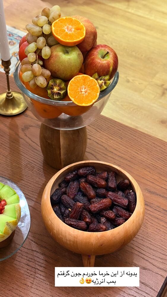  جدید ترین استوری اینستاگرام مهتاب گلی