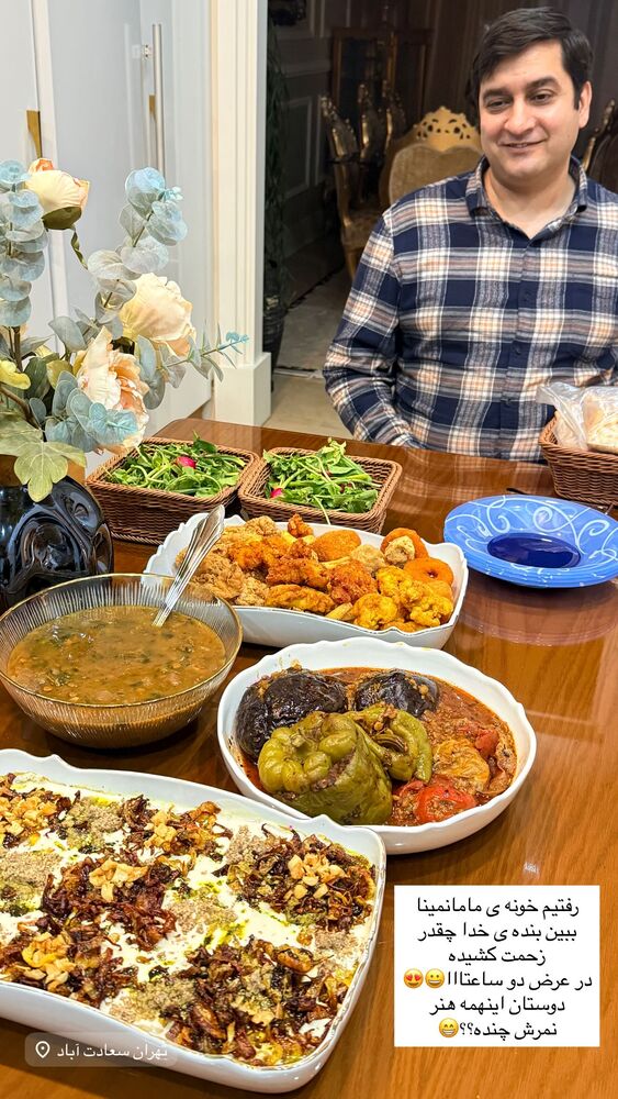  جدید ترین استوری اینستاگرام مهتاب گلی