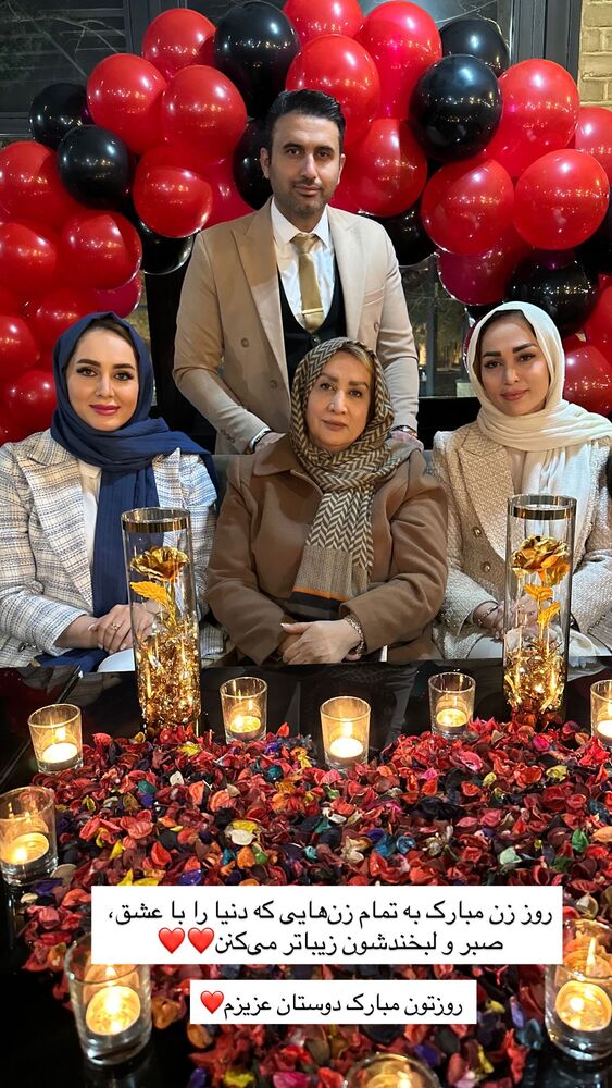  جدید ترین استوری اینستاگرام مهتاب گلی