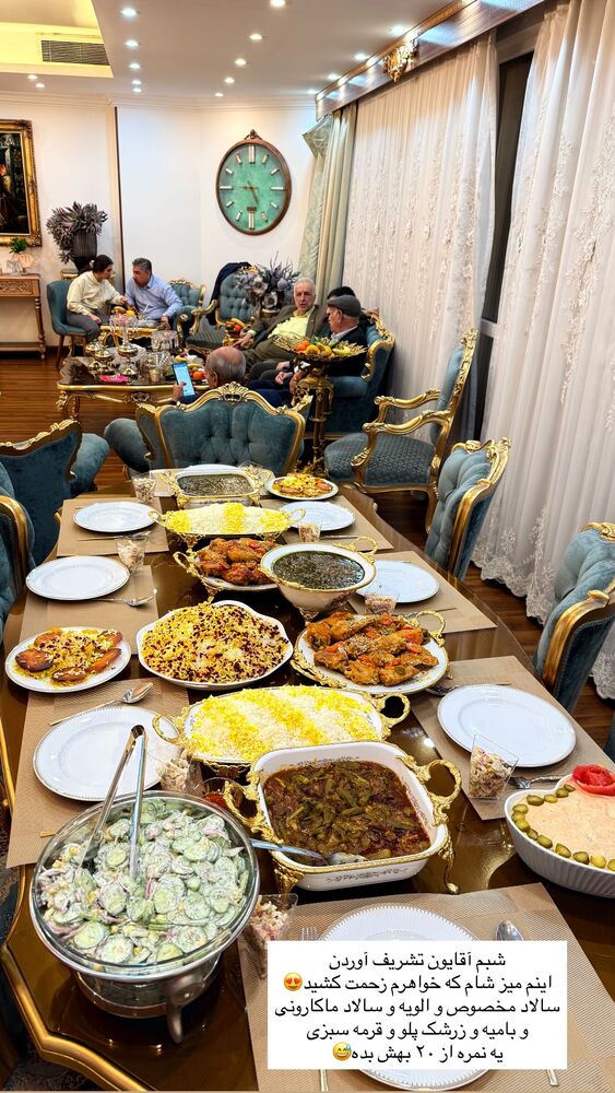  جدید ترین استوری اینستاگرام مهتاب گلی