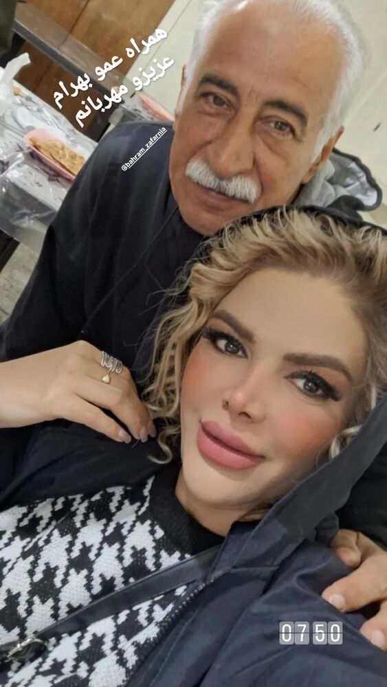  جدید ترین استوری اینستاگرام مهتاب شهرابی
