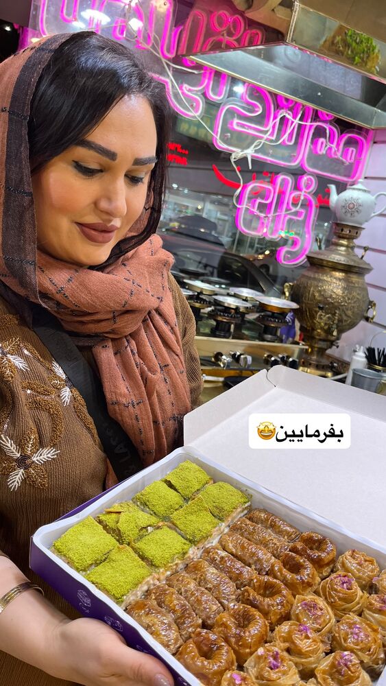  جدید ترین استوری اینستاگرام مهتاب چادری