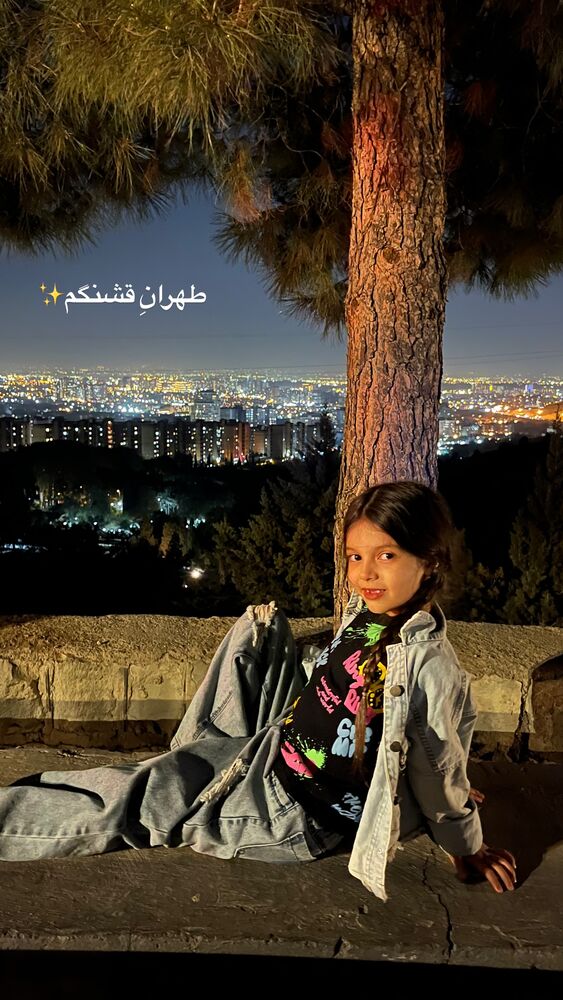  جدید ترین استوری اینستاگرام مهتاب چادری