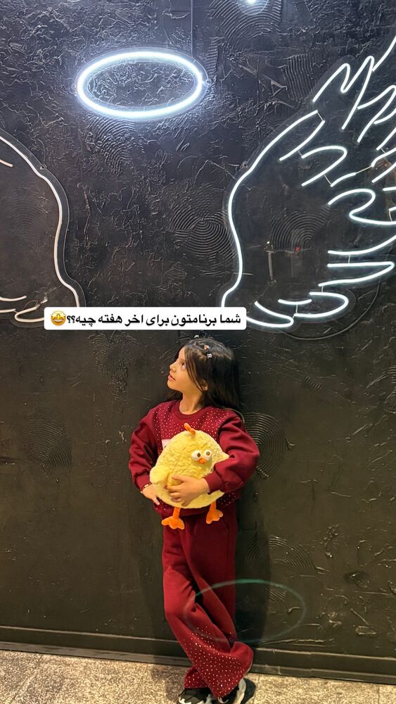 جدید ترین استوری اینستاگرام مهتاب چادری
