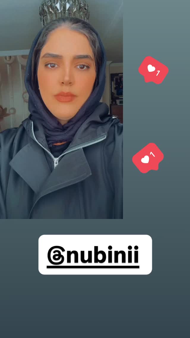  جدید ترین استوری اینستاگرام مهتاب چادری