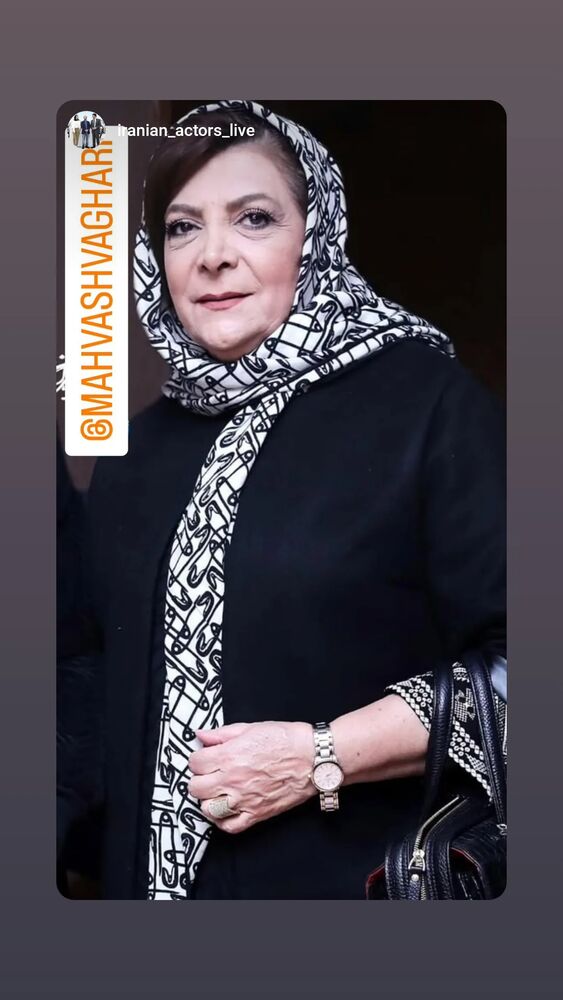  جدید ترین استوری اینستاگرام مهوش وقاری