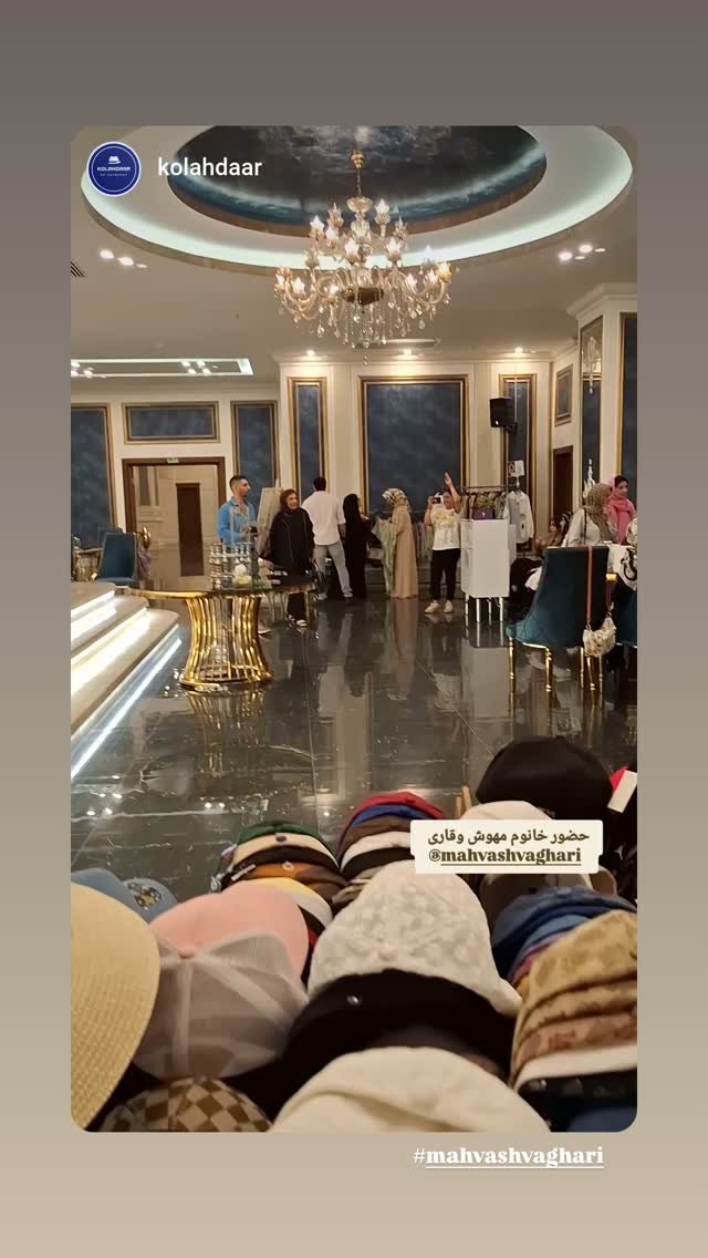  جدید ترین استوری اینستاگرام مهوش وقاری