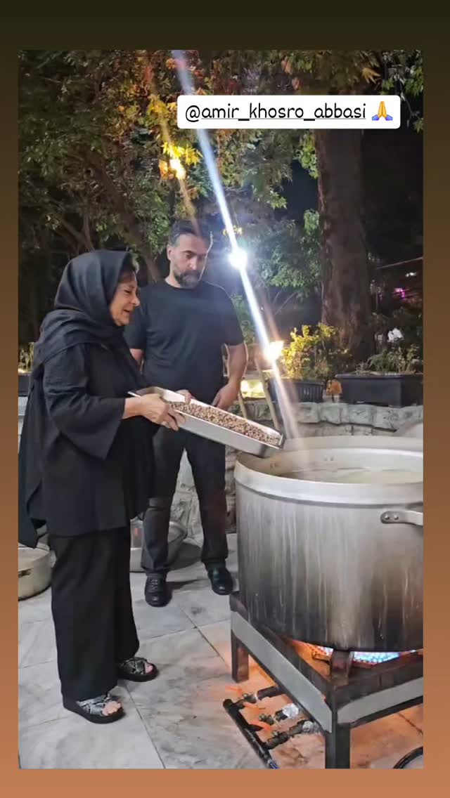  جدید ترین استوری اینستاگرام مهوش وقاری