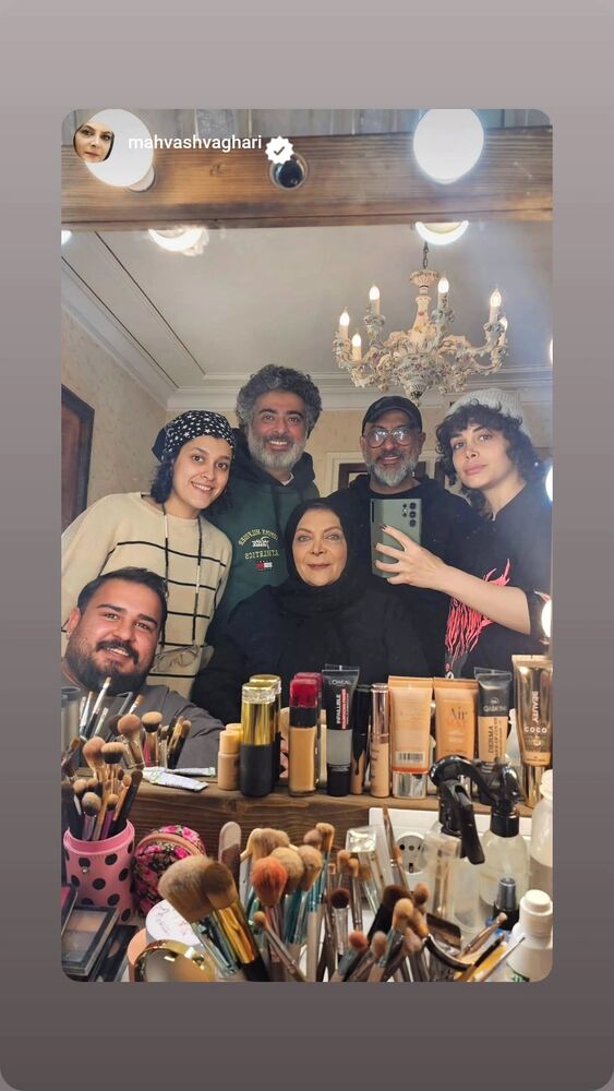  جدید ترین استوری اینستاگرام مهوش وقاری