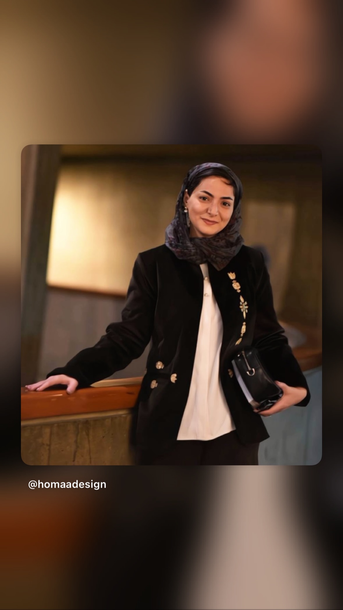  جدید ترین استوری اینستاگرام محیا ساعدی