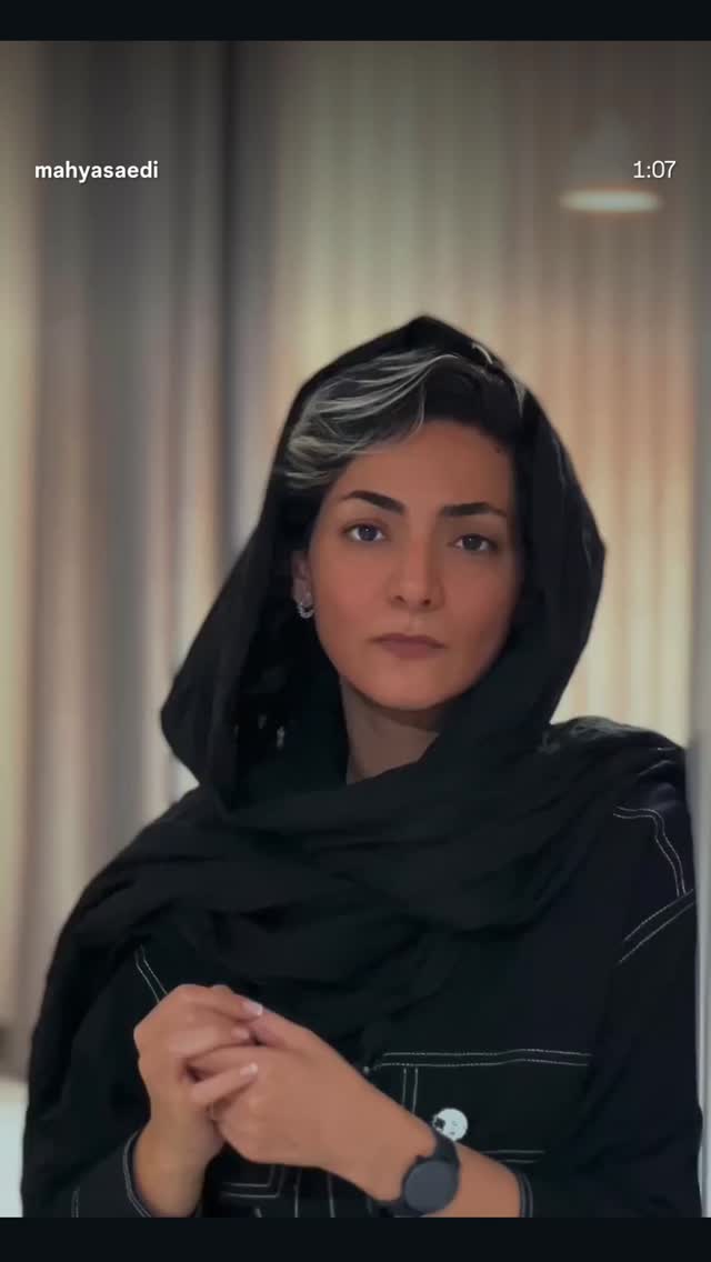  جدید ترین استوری اینستاگرام محیا ساعدی