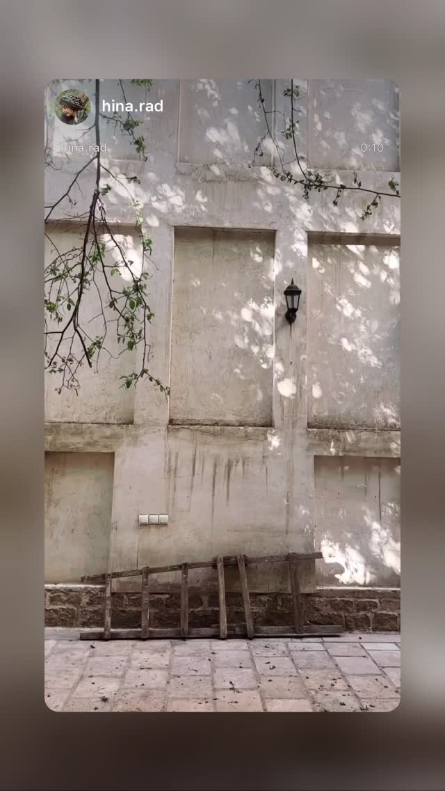  جدید ترین استوری اینستاگرام محیا ساعدی