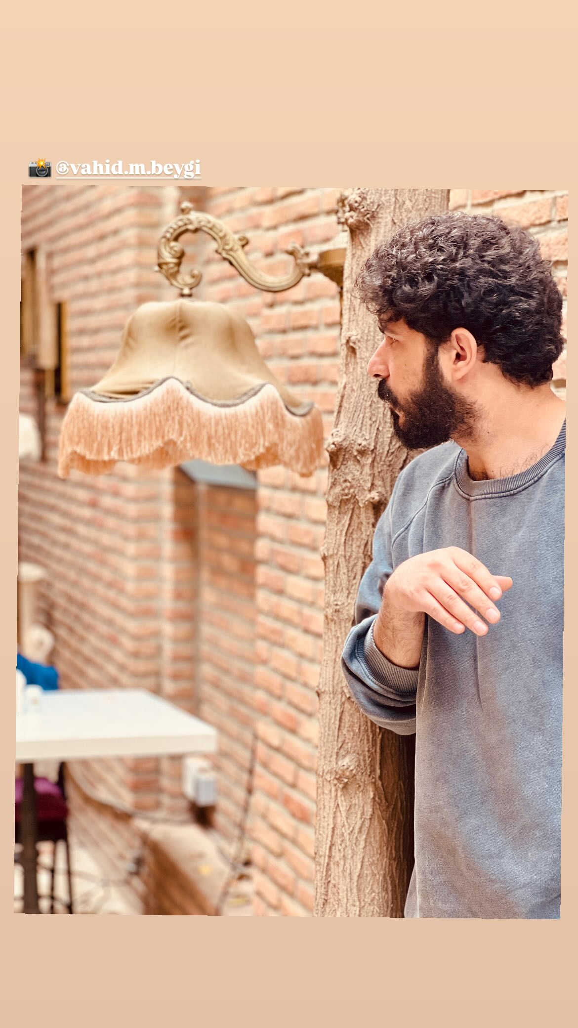  جدید ترین استوری اینستاگرام مجید یوسفی