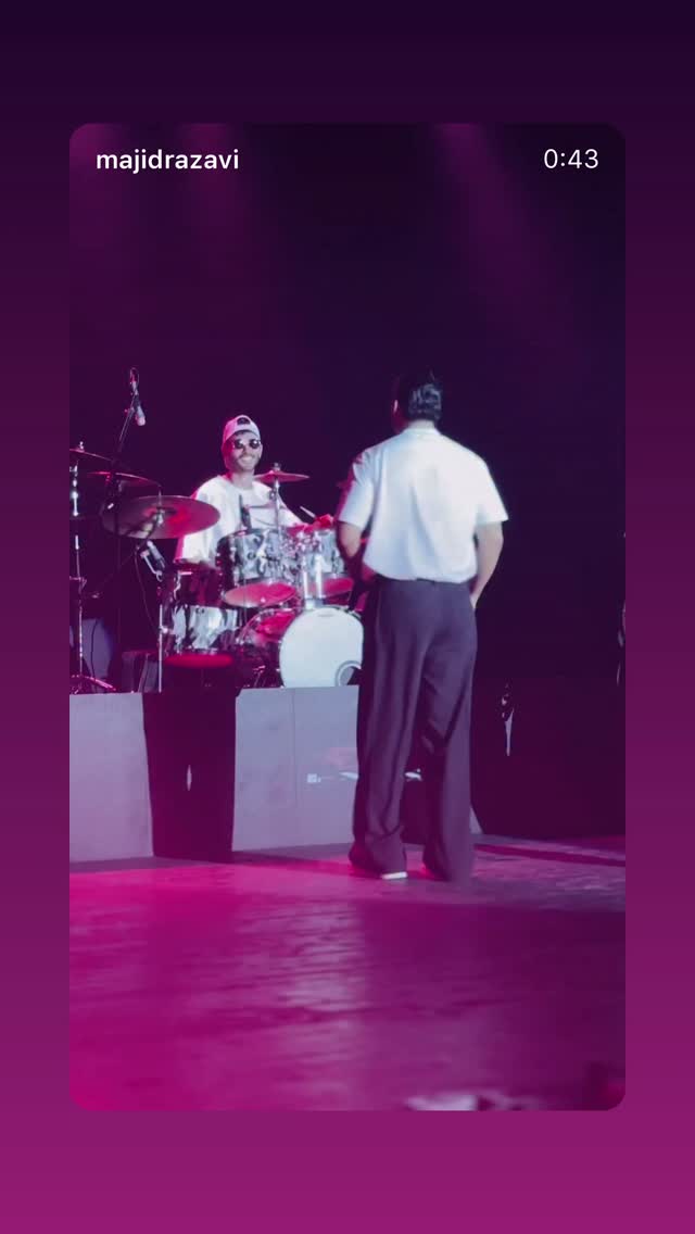  جدید ترین استوری اینستاگرام مجید رضوی