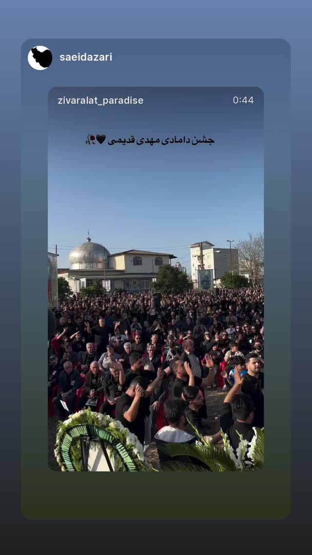  جدید ترین استوری اینستاگرام مجید یاسر