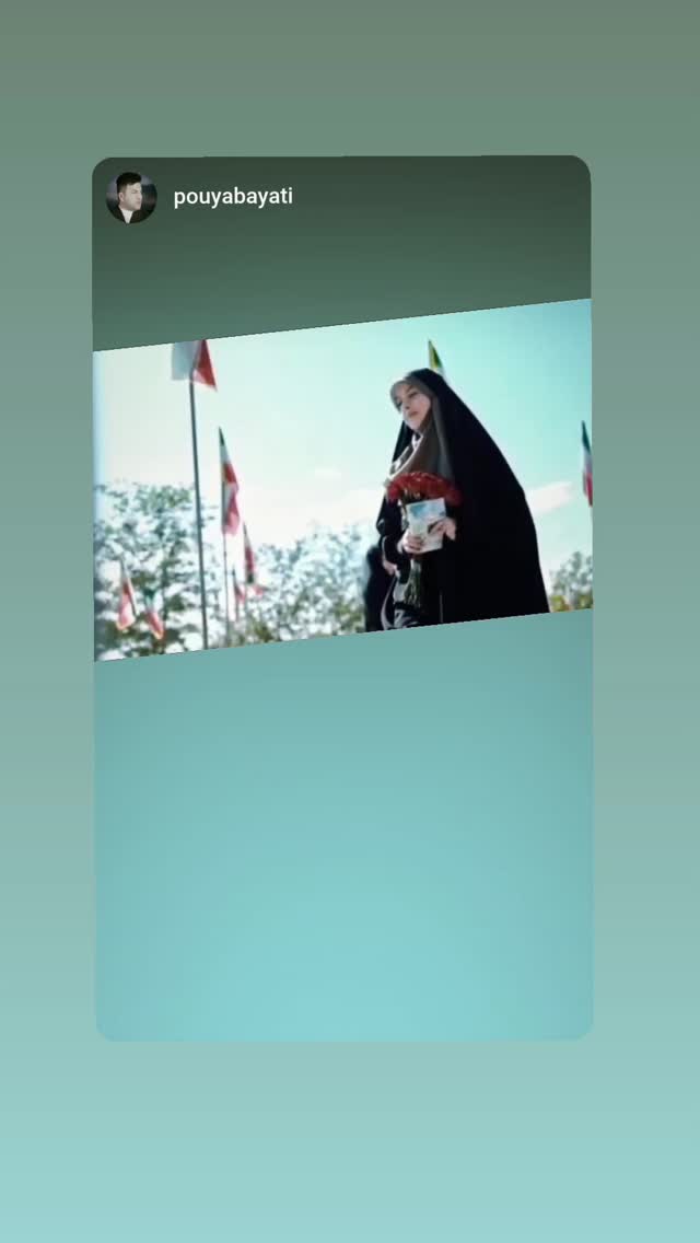  جدید ترین استوری اینستاگرام ملیحه یوسفی