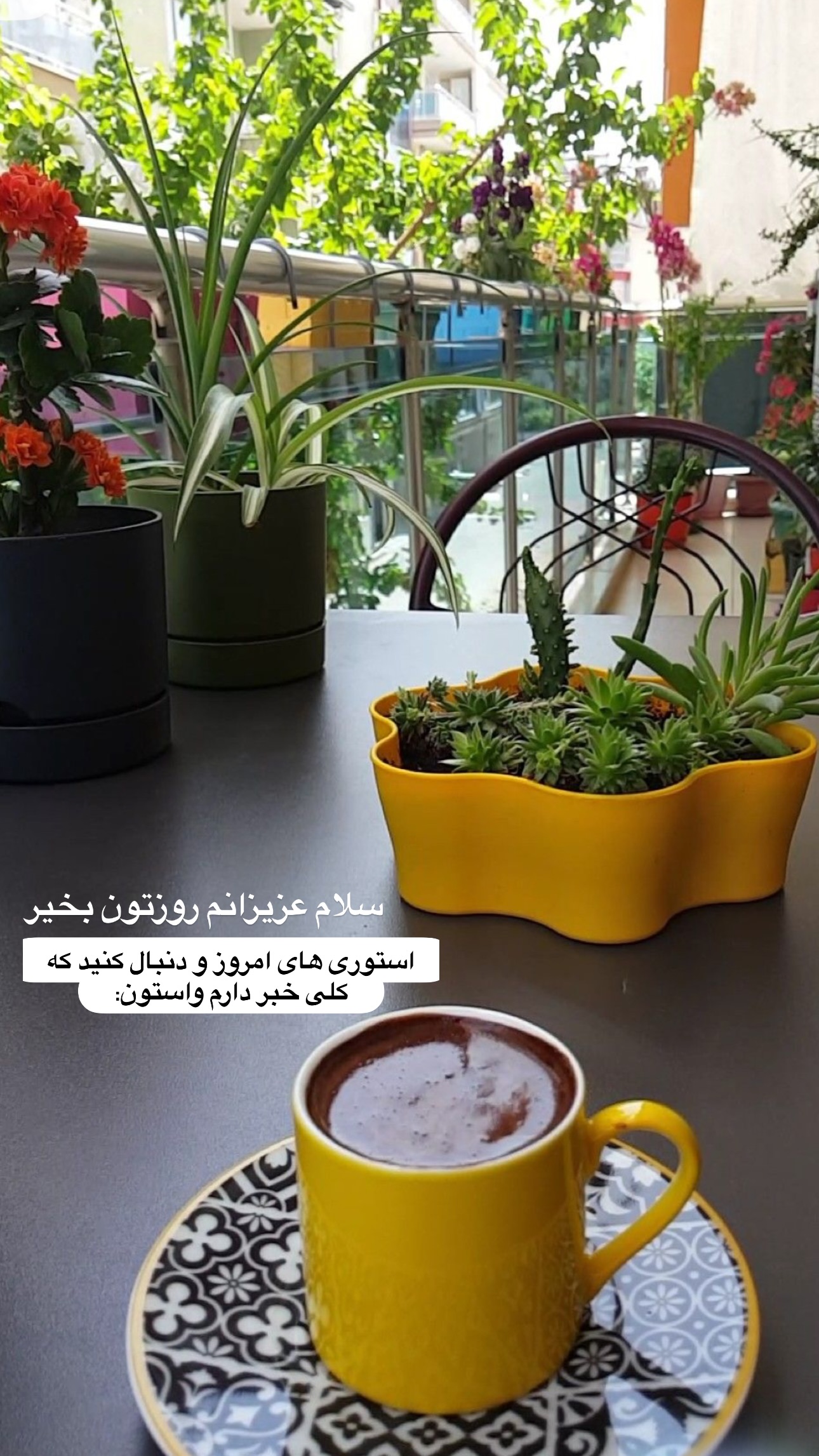  جدید ترین استوری اینستاگرام مانی رهنما