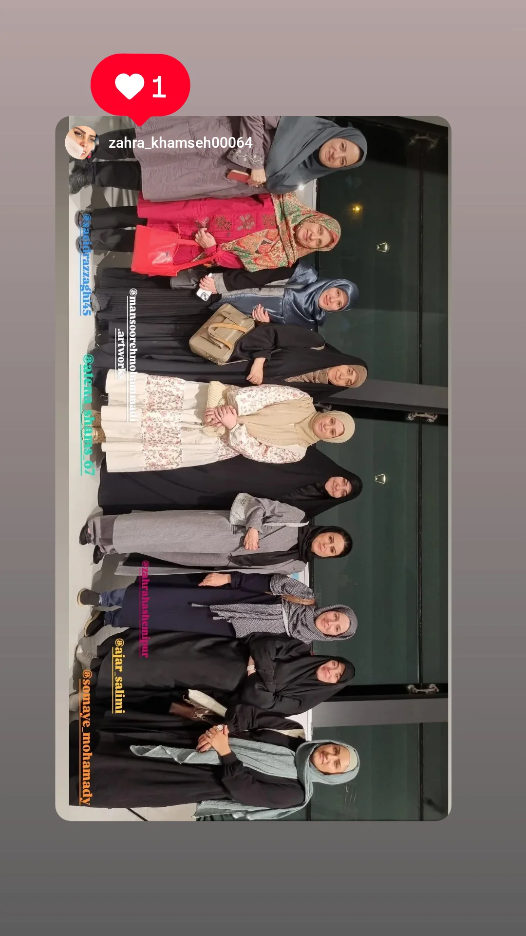  جدید ترین استوری اینستاگرام منصوره سادات محمدی