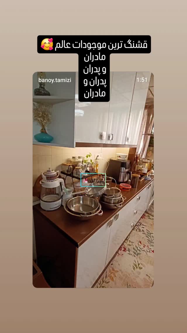  جدید ترین استوری اینستاگرام منصوره سادات محمدی