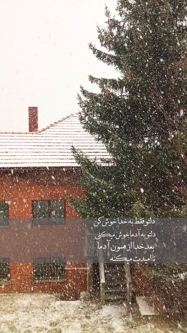  جدید ترین استوری اینستاگرام منصوره معتمدی