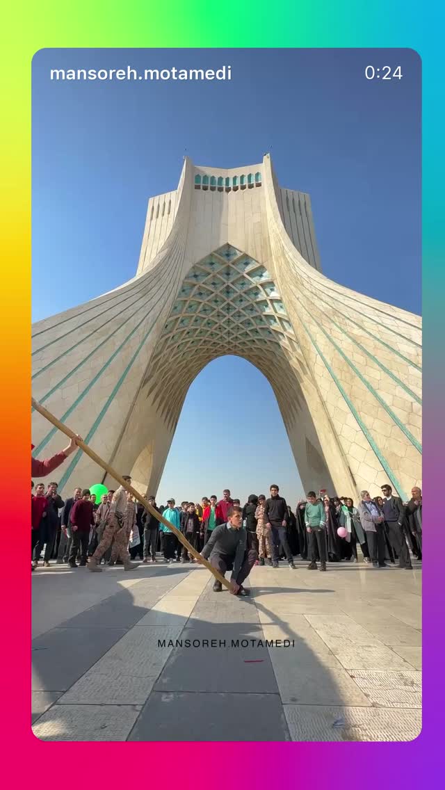  جدید ترین استوری اینستاگرام منصوره معتمدی