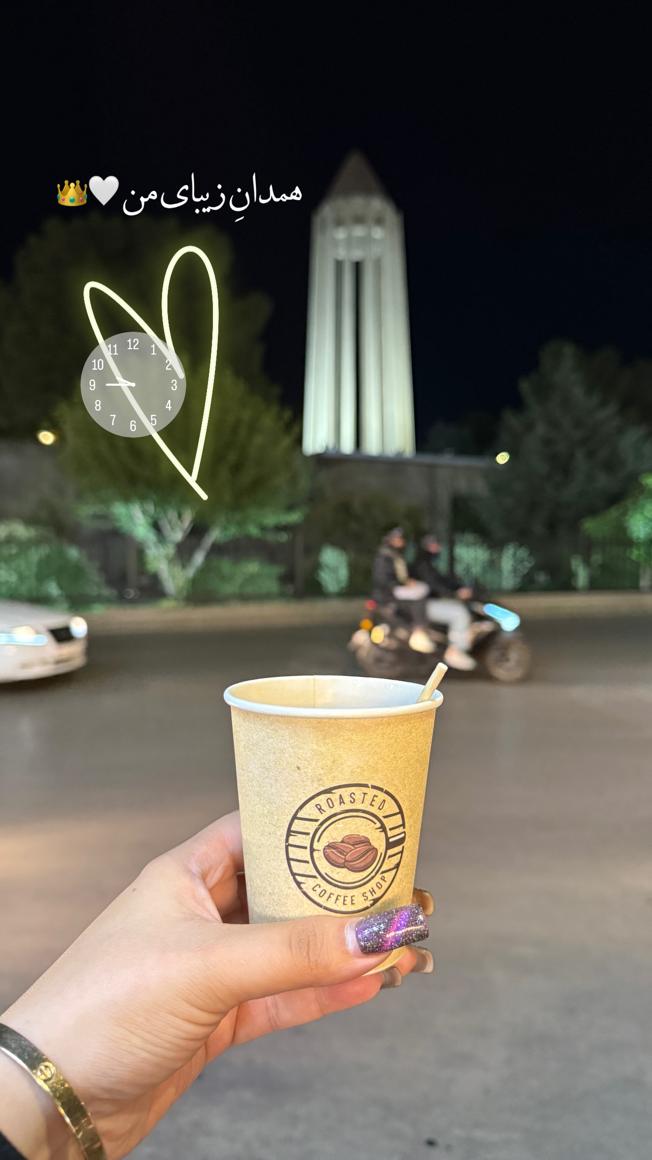  جدید ترین استوری اینستاگرام زهرا رسولی