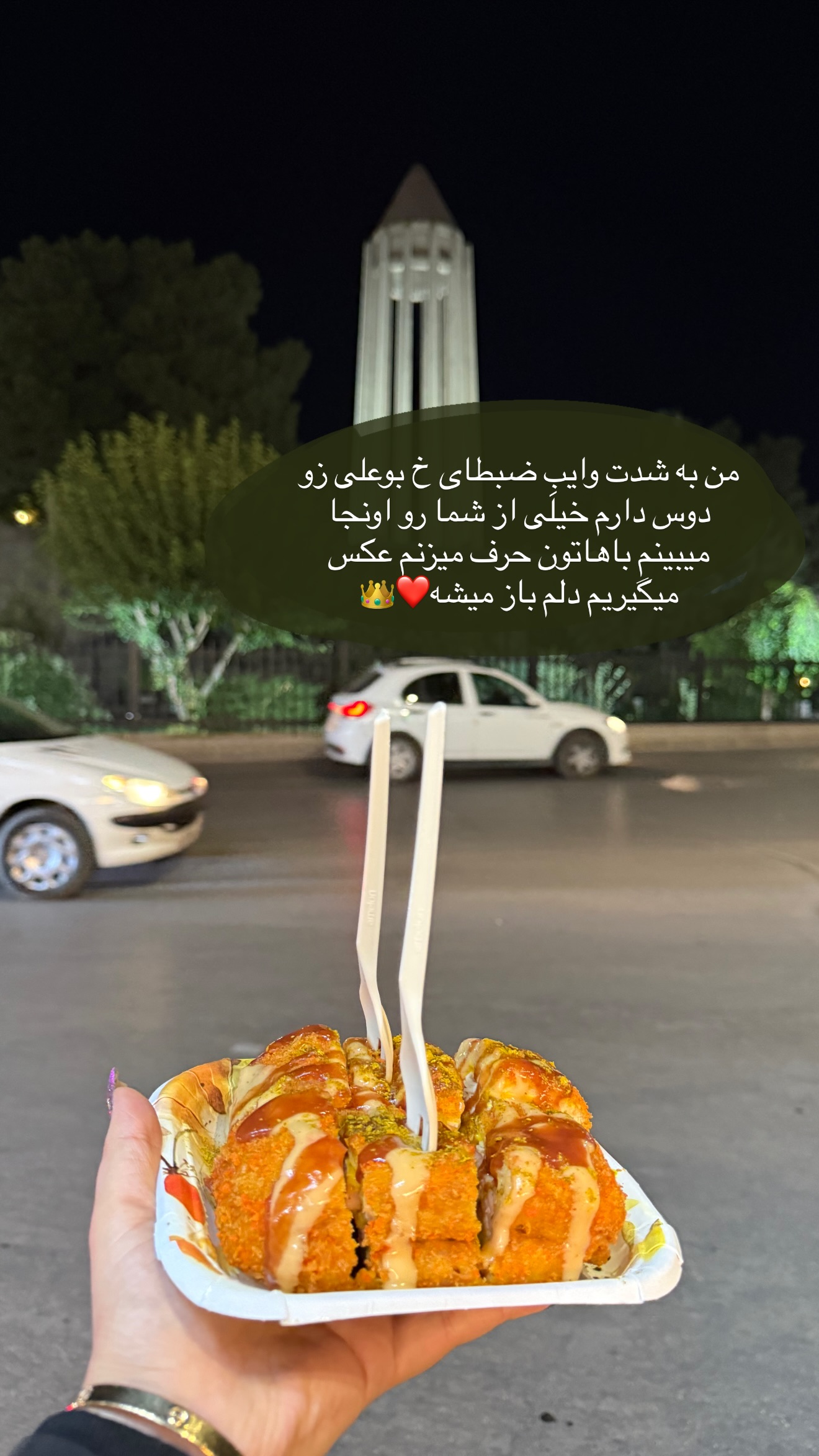  جدید ترین استوری اینستاگرام زهرا رسولی
