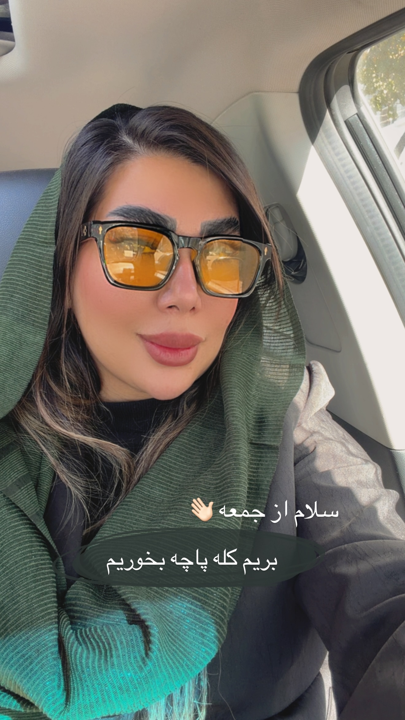  جدید ترین استوری اینستاگرام زهرا رسولی