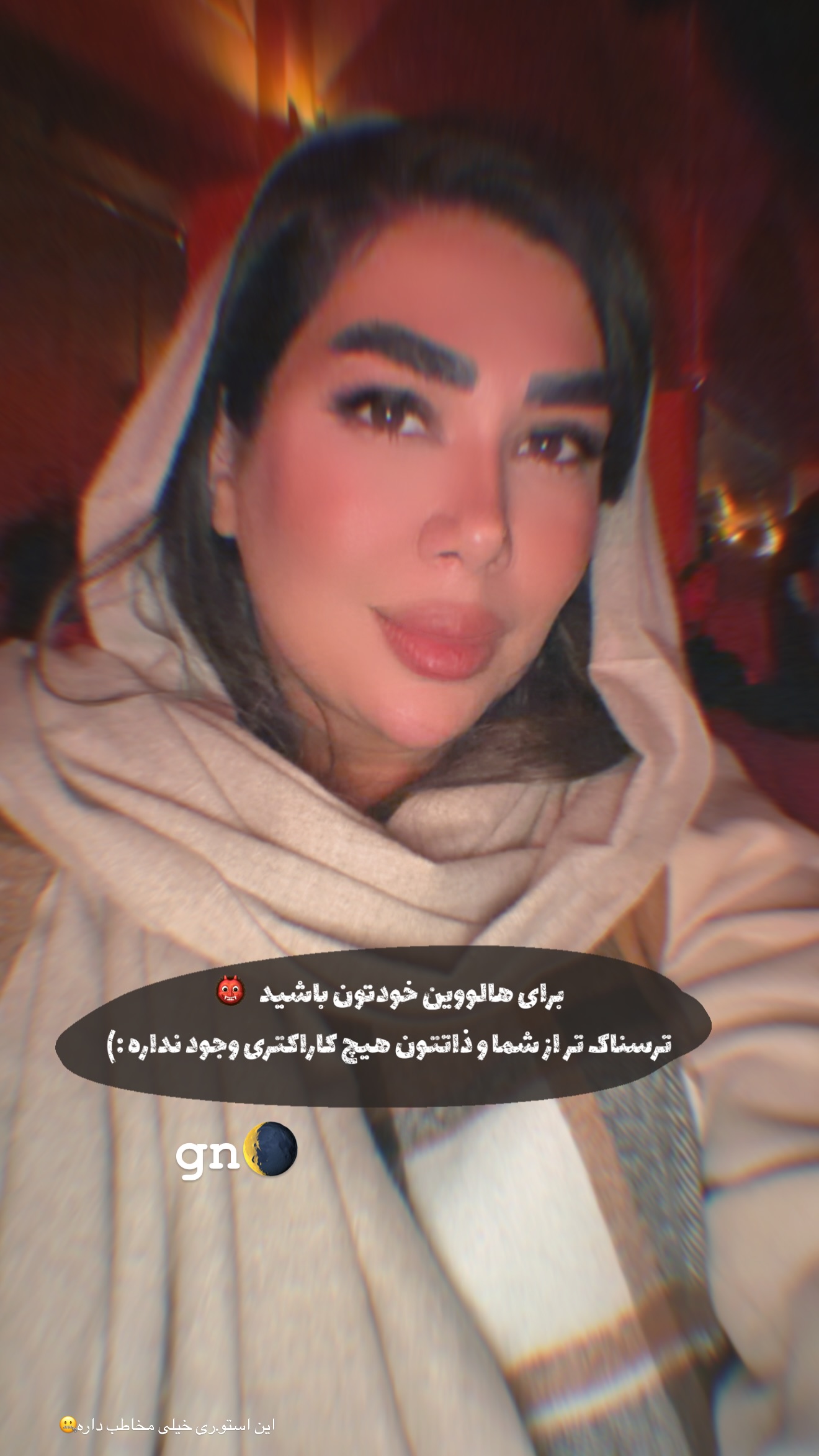  جدید ترین استوری اینستاگرام زهرا رسولی