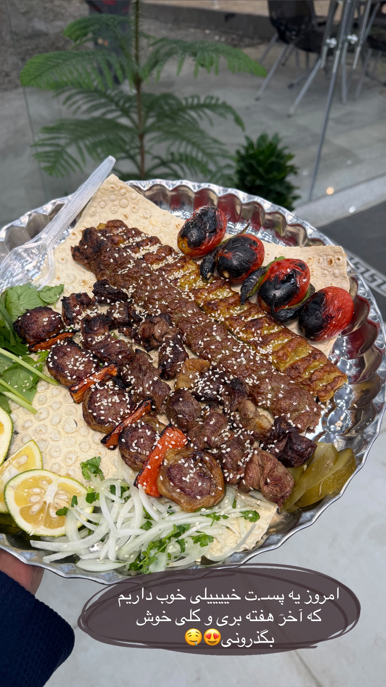  جدید ترین استوری اینستاگرام زهرا رسولی