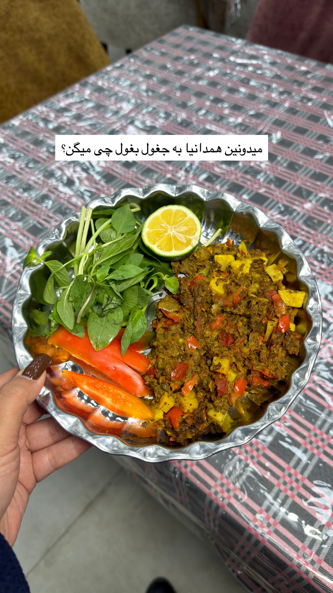  جدید ترین استوری اینستاگرام زهرا رسولی
