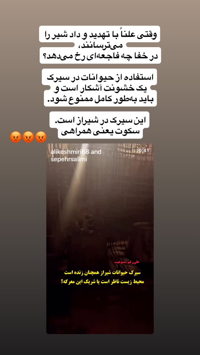  جدید ترین استوری اینستاگرام مارال فرجاد