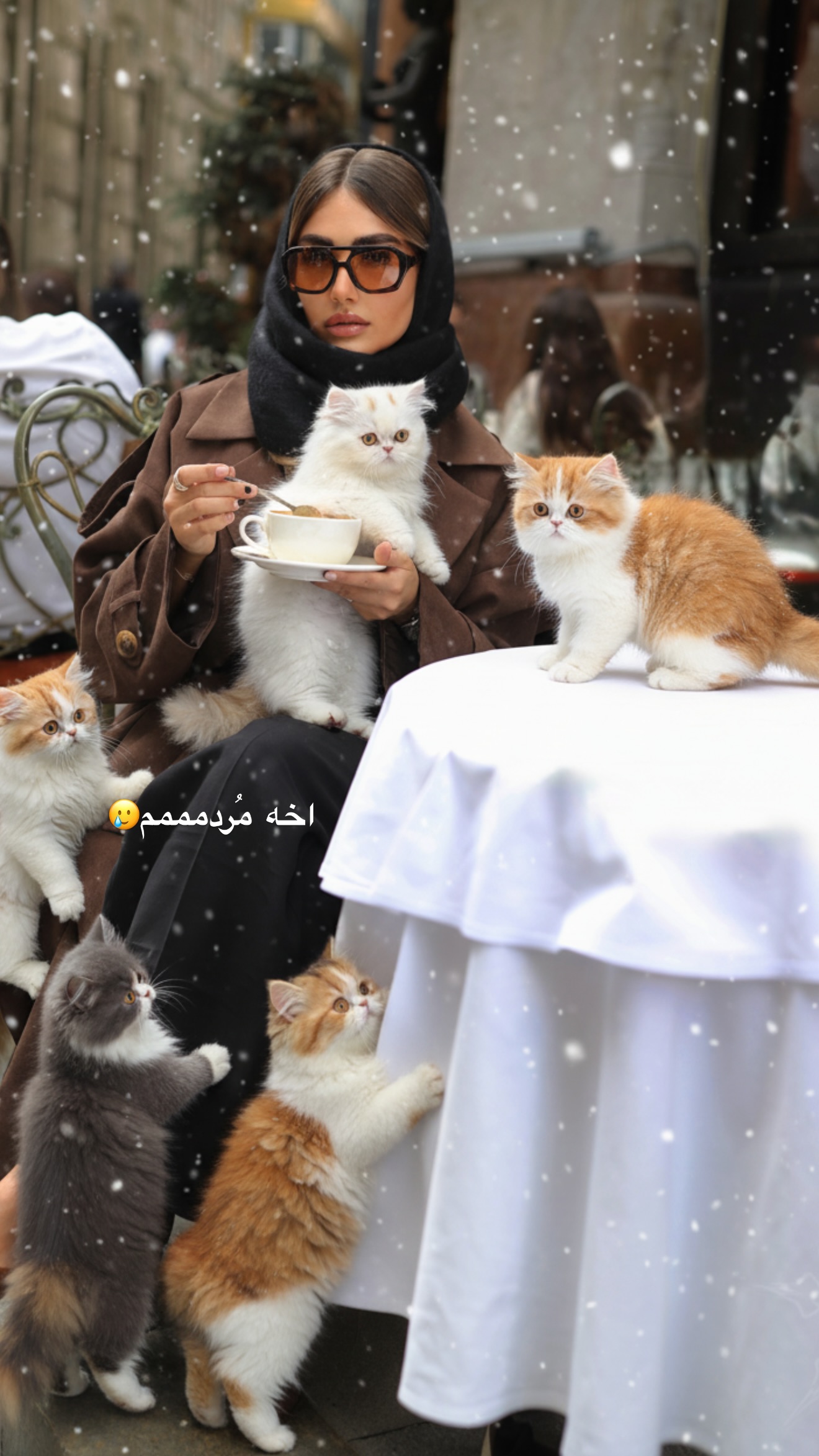  جدید ترین استوری اینستاگرام مارال شاگر حسینی