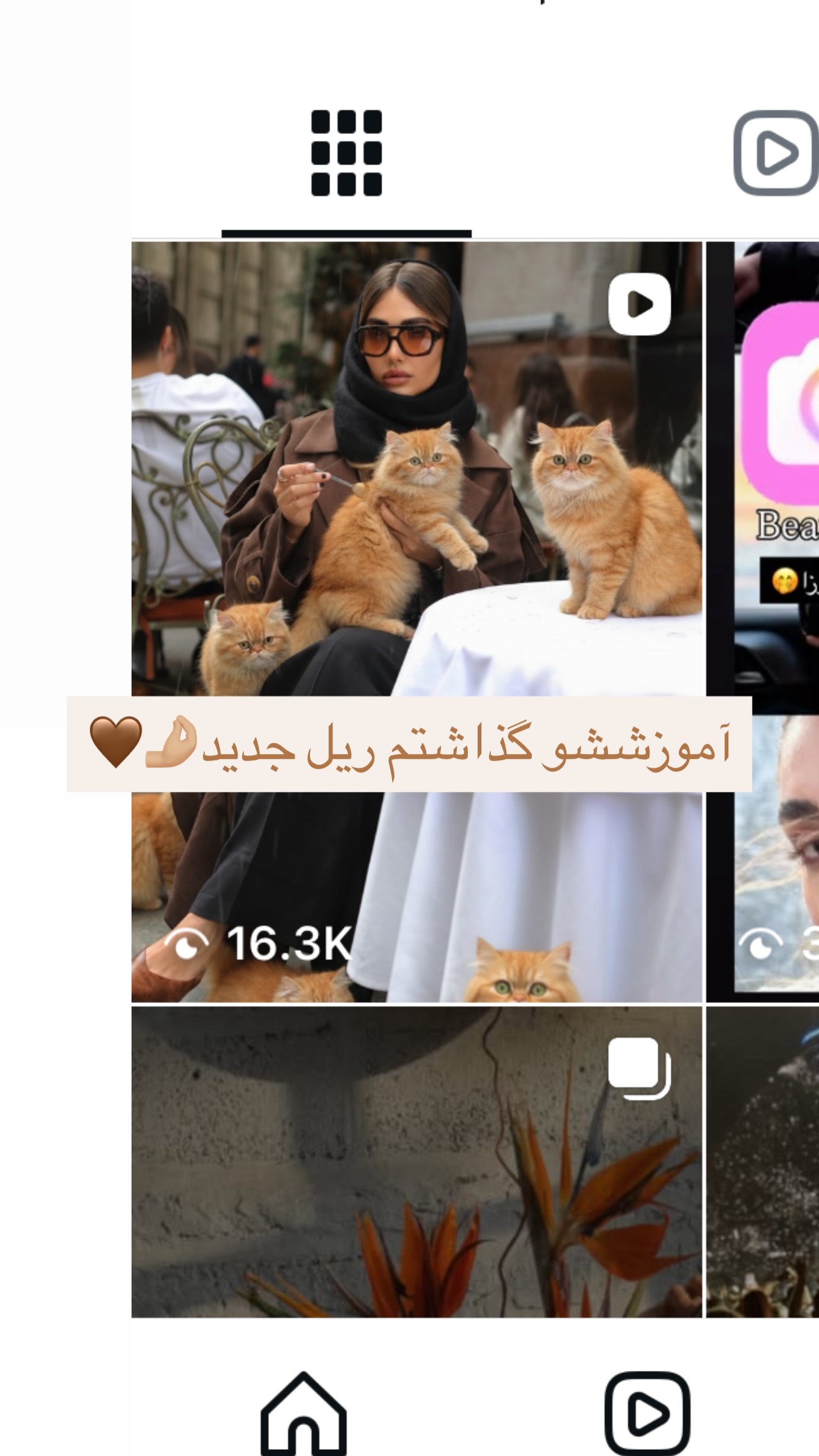  جدید ترین استوری اینستاگرام مارال شاگر حسینی