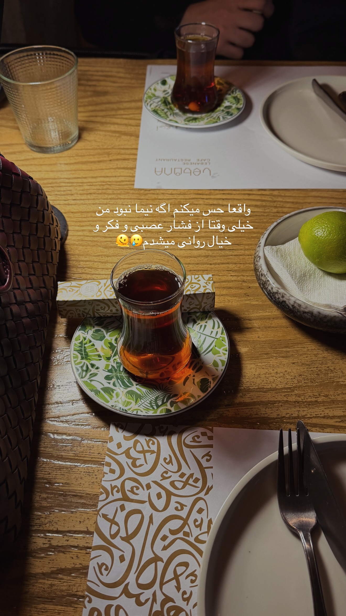  جدید ترین استوری اینستاگرام مارال شاگر حسینی