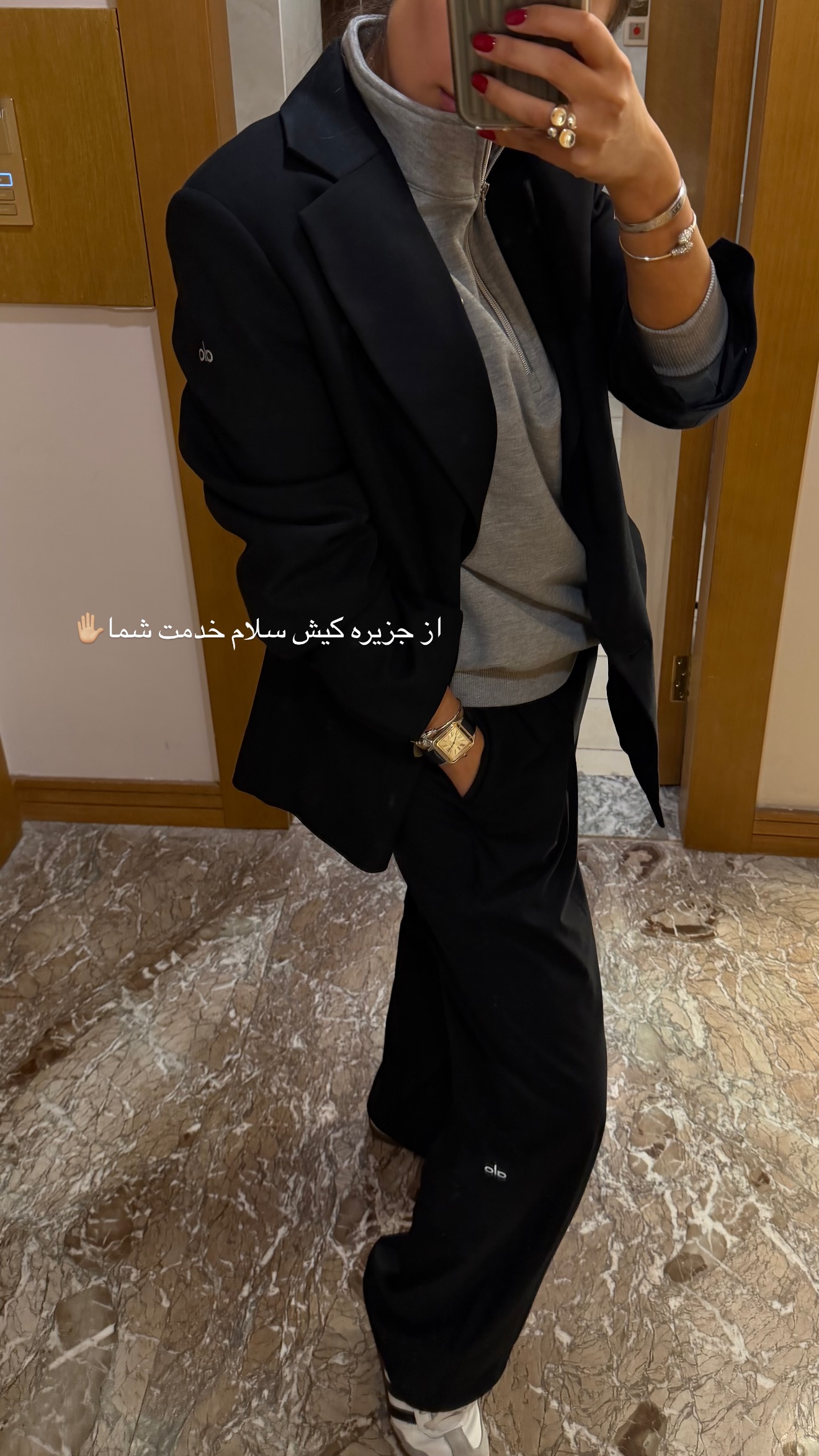  جدید ترین استوری اینستاگرام مارال شاگر حسینی
