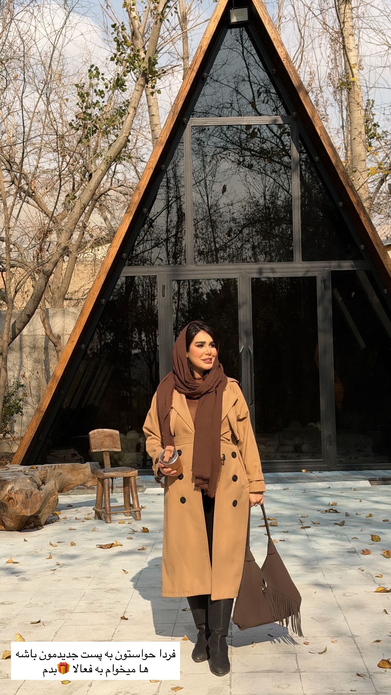  جدید ترین استوری اینستاگرام مرجان مرتضی