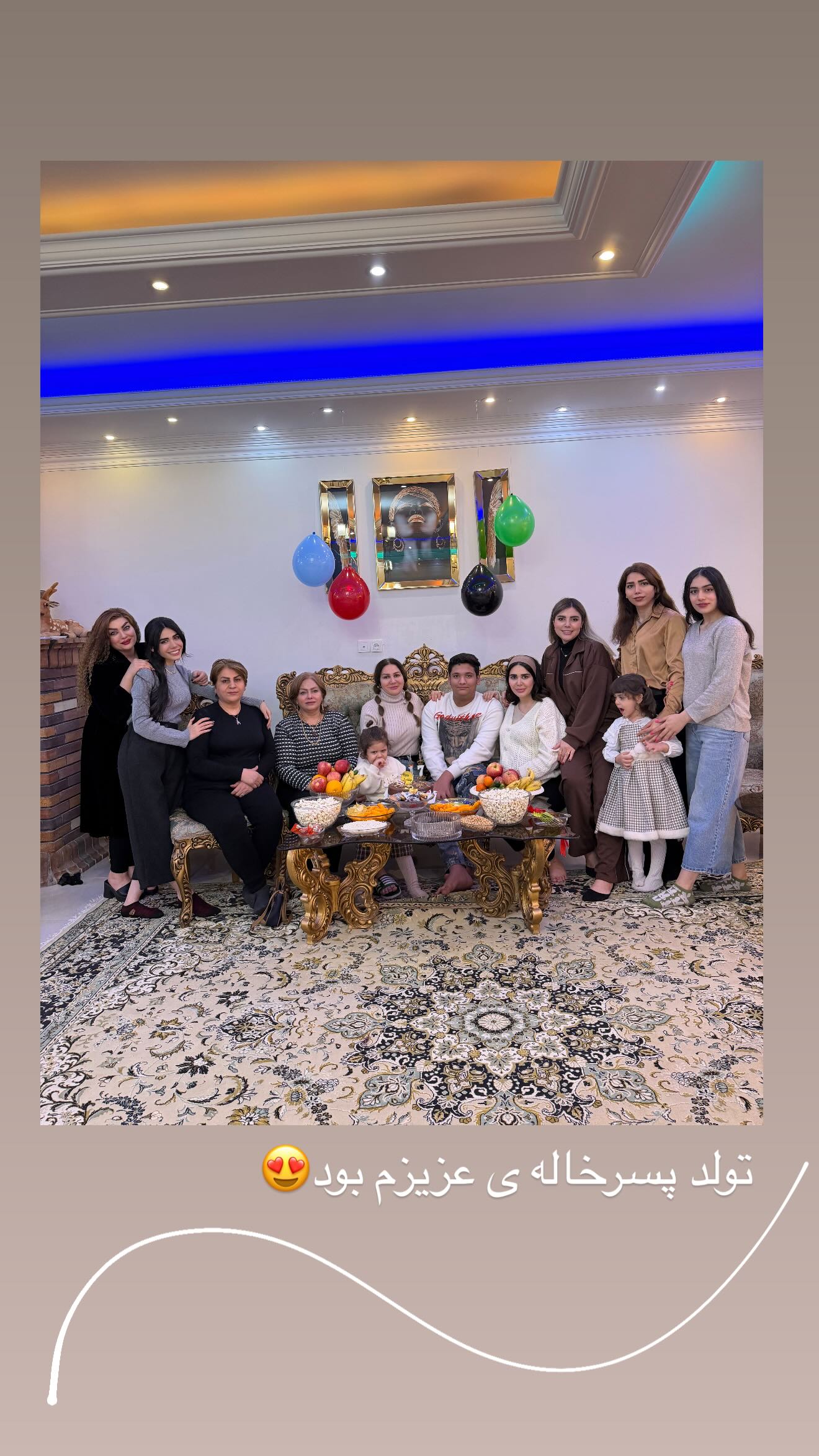  جدید ترین استوری اینستاگرام مرجان مرتضی