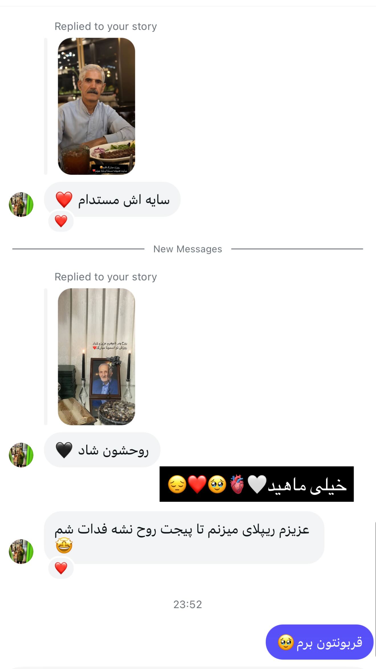  جدید ترین استوری اینستاگرام مرجان مرتضی