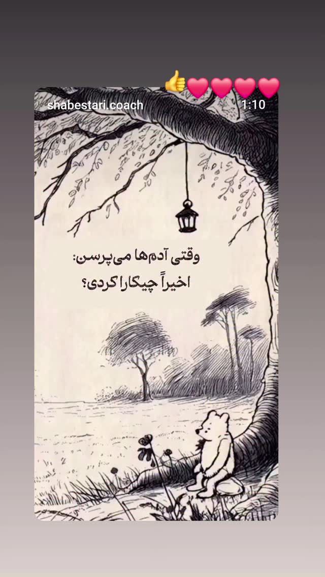  جدید ترین استوری اینستاگرام مرجان گلچین