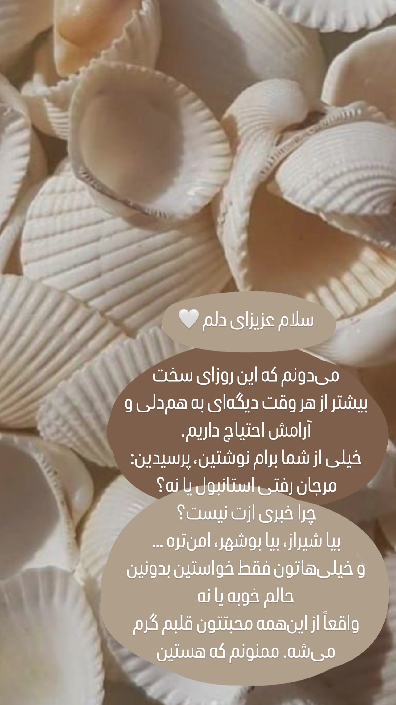 جدید ترین استوری اینستاگرام مرجان ماهینی