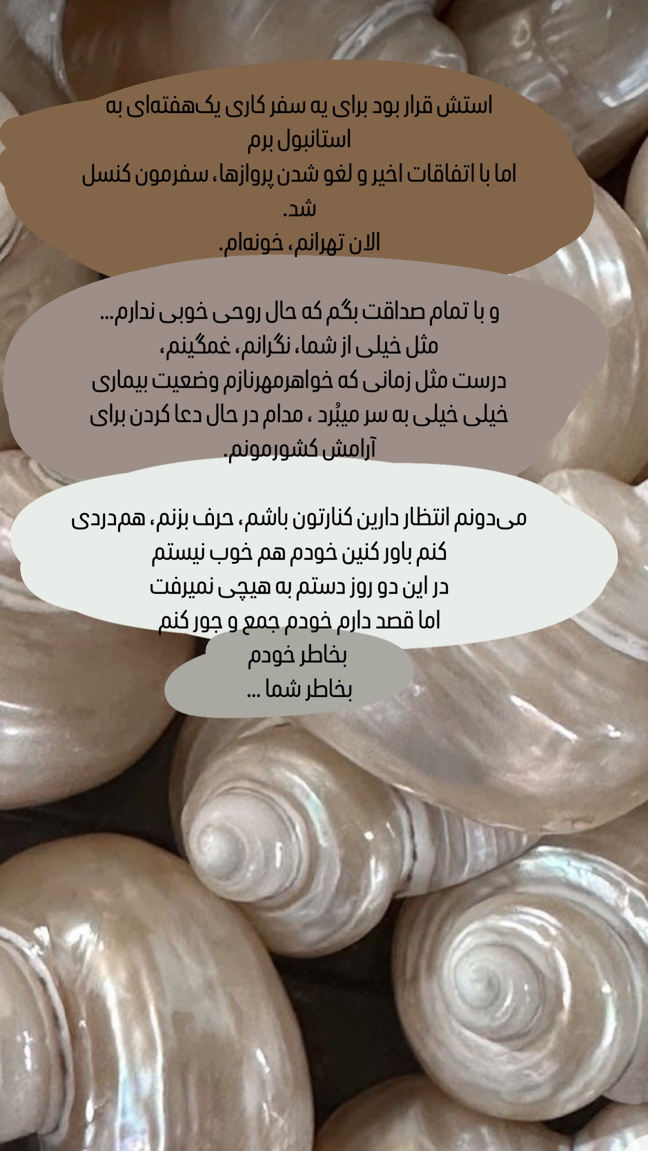  جدید ترین استوری اینستاگرام مرجان ماهینی